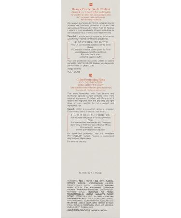 PHYTO Phytocolor Color Protecting Mask 5.29 oz - Nourishing Hair Treatment - Buy Online on GoSupps.com