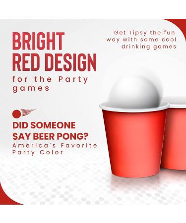 2oz Red Paper Disposable Shot Glasses for Jello Shots & Parties - Crack-Free Hard Plastic Alternative - Buy Online on GoSupps.com
