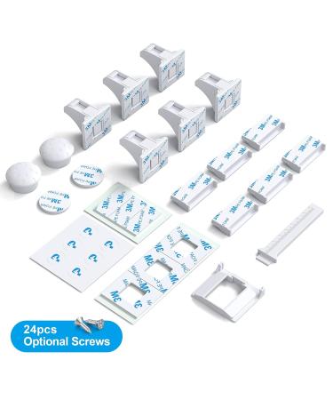 Improved Magnetic Cabinet Locks - Child Safety Locks (6 Locks & 2 Keys) | No Drilling Required | Secure Your Home - Buy Online on GoSupps.com