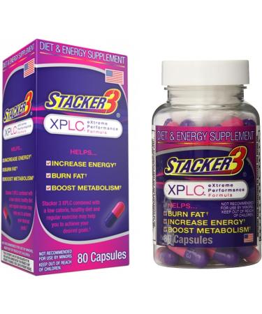 Generic Stacker 3 XPLC - 80 Capsules - Including Jump Rope