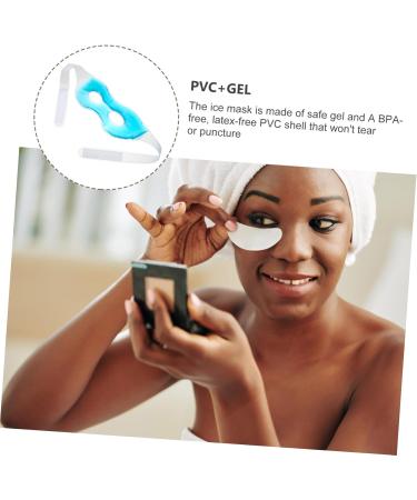 FOMIYES Hot and Cold Eye Mask Ice Eye for Puffy Eyes & Headaches Comfortable Eye Mask Cold Compress Eye Cover Cooling Eye Ice Compress Eye Gel Pvc To Sleep - Buy Online on GoSupps.com