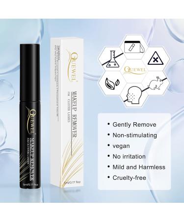 Cluster Lashes Individual Eyelashes Remover QUEWEL Cluster Eyelash Extension Glue Removal for Sensitive Skin Gently Removing Lash Clusters Glue Clear 5ml For Personal Use At Home 1 count (Pack of 1) cluster-remover - Buy Online on GoSupps.com