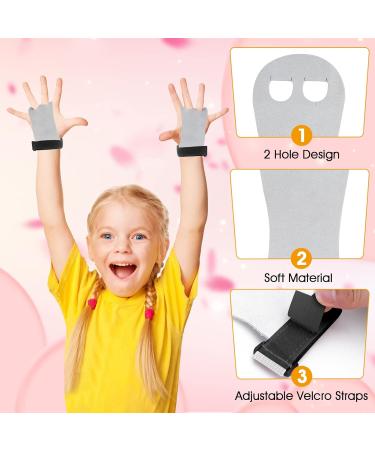 Buy Definitely Grippads for Kids | Cross Training & Gymnastics Hand Grips | Leather Pull-Up Gloves & Fitness Set - Perfect for Youth Training - Buy Online on GoSupps.com