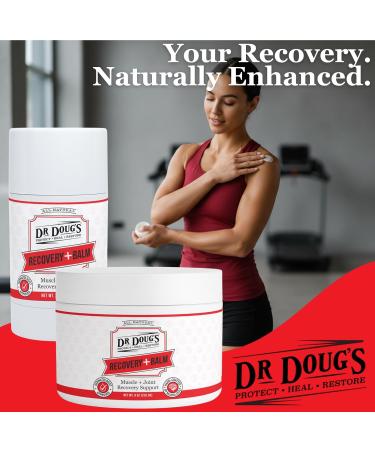 Dr. Doug's Recovery Balm Organic Arnica & Magnesium Topical Rub Soothing Support Lotion for Active Muscles Joints & Skin Dermatologist Approved Handmade in USA (8 Ounce (Pack of 1)) - Buy Online on GoSupps.com