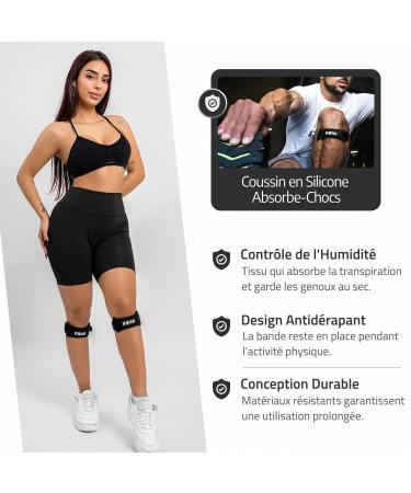 Roar Pack of 2 Knee Pads Knee Strap Knee Tendonitis Epitact Knee Pads Knee Pads Knee Support Knee Support for Sports ( - Buy Online on GoSupps.com