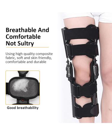 Adjustable Knee Joint Brace for Fracture Stabilization | Ankle Support | Durable 5-Hole Design for Thigh Knee & Calf Injuries | #902 - Buy Online on GoSupps.com