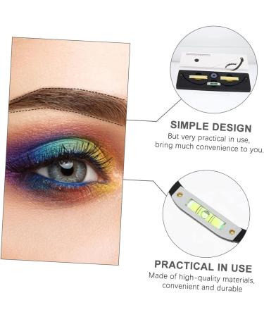 Beavorty Eyebrow Level Measure Tool 2 pcs Marker Supplies Metal Mapping Microblading Practical Shaping Drawing Horizontal Measuring Tool 1 count (Pack of 1) Blackx2pcs - Buy Online on GoSupps.com