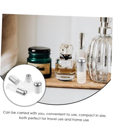 Buy Mikinona 10-Piece Essential Oil Roller Bottles - Glass Perfume Rollers with Rose Gold Finish | 4.9x1.6cm | Perfect for Essential Oils - Buy Online on GoSupps.com