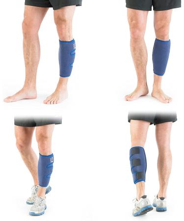 Neo-G Adjustable Calf Shin Brace - Pain Relief for Calf Injury, Shin Splints, Sprains, Running & Sports Recovery - Compression Sleeve for Men and Women - Class 1 Medical Device - Buy Online on GoSupps.com