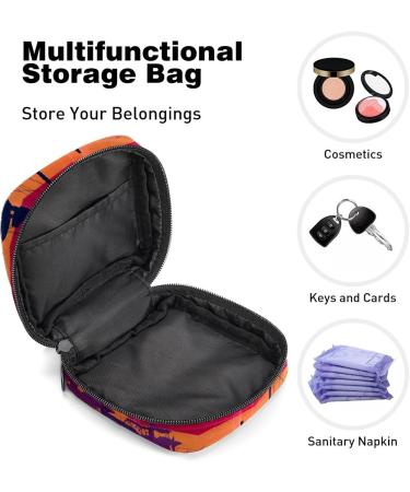 Women's Bonds Storage Pockets Stillpad Halter - Portable Period Kit & Feminine Product Bag | Shipyard Sunset Silhouette - Buy Online on GoSupps.com