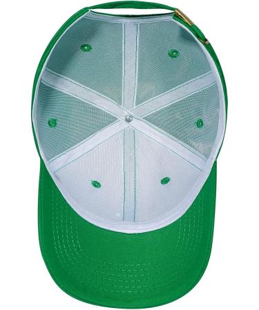 Adjustable Low Profile Green Baseball Cap | Plain Dad Hat for Men and Women - Buy Online on GoSupps.com