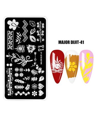 Premium Nail Art Templates for Women - Halloween & Christmas Designs | Stainless Steel Manicure Plates - Buy Online on GoSupps.com
