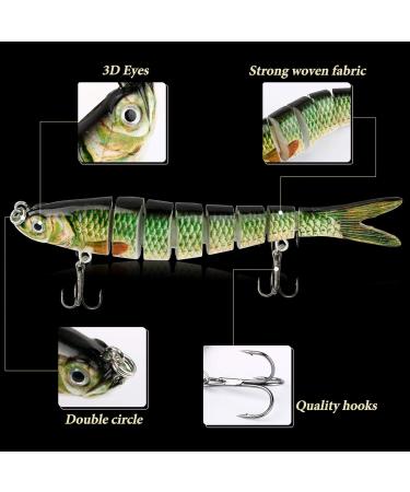 3-Piece Wobbler Hecht Kader Set | Realistic Swimbait for Predatory Fish | 13.5cm 27g | International Shipping Available - Buy Online on GoSupps.com