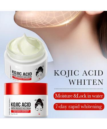  GNAUMORE Kojic acid face lightening cream with turmeric moisturizing skin lightening cream kojic acid cream to correct dark spots cream - Buy Online on GoSupps.com