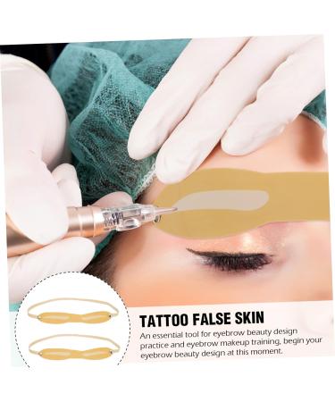 NOLITOY 10pcs Eyebrow Practice Skin Eye Brow Pen Fake Practice Skin Fake Skin Practice Tools Water Proof 22X3X0.2CM As Shown - Buy Online on GoSupps.com