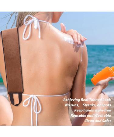 Molain Lotion Applicators for Your Back Apply Lotion to Back Easily Back Buddy Lotion Applicator for Back Self Applicator Work with Self Tanning Mitt When Apply Tanning Lotion coffee - Buy Online on GoSupps.com