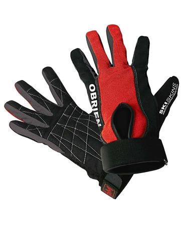 O'brien Ski Skin Water Ski Gloves - 2015 - Xx-large, Red
