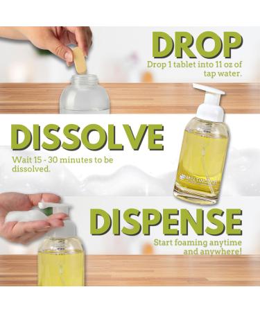 Buy Bergamot Scent Foaming Hand Soap Refill Tablets - Portable 10-Pack - Concentrated Hand Wash - Eco-Friendly International Shipping - Buy Online on GoSupps.com