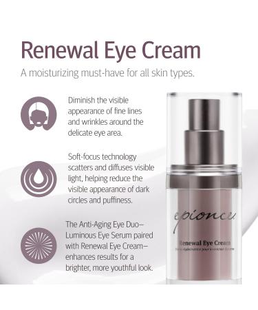 Epionce Renewal Eye Cream 0.53 fl oz - Anti-Aging Skincare Solution - Buy Online on GoSupps.com