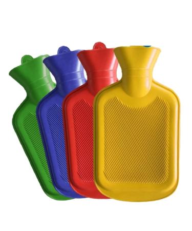 Maies Hot Water Bottle Heating Pad Hot Water Bottles Rubber Bottle Wat Pack Hot Bag For Pain Relief Water Heat Pack Cold Winter Foot Warm Bag for Cramp Menstrual Hot Cold therapy Cramps