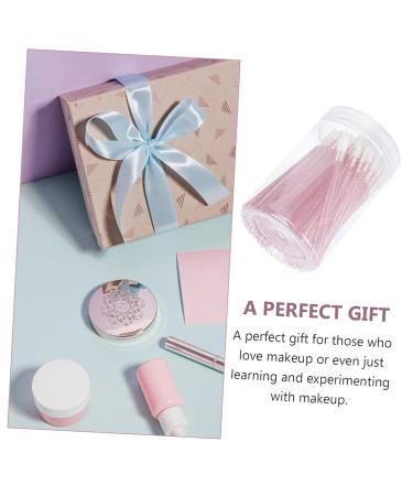 NOLITOY 400 Pcs Lip Brush Set | Disposable Lip Gloss & Eyeshadow Applicators | Pink Crystal Handle Makeup Brushes - Buy Online on GoSupps.com