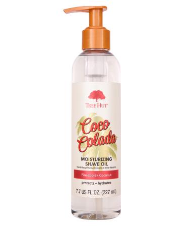 Tree Hut Bare Coco Colada Moisturizing Shave Oil 7.7 fl oz Gel-to-Oil Formula Ultra Hydrating Barrier for a Close Smooth Shave For All Skin Types Coco Colada 7.7 Fl Oz (Pack of 1)