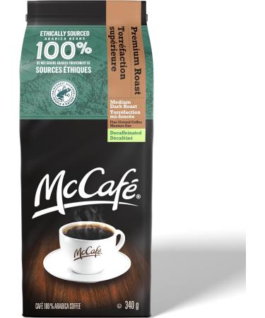 McCafe Premium Medium Dark Roast Decaf Ground Coffee 6X340g Can Be Used With Keurig Coffee Makers Premium Roast Decaf 340 g (Pack of 6) - Buy Online on GoSupps.com