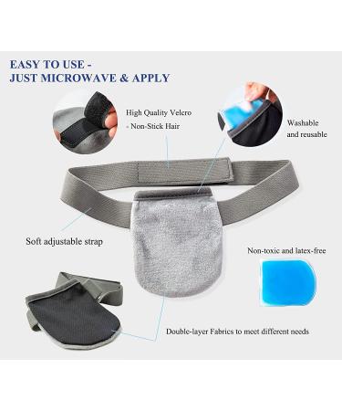 Moist Heat Eye Compress Pad - Microwave Activated for Dry Eyes, Pink Eye, Blepharitis & Stye - Fast Acting Relief - Buy Online on GoSupps.com