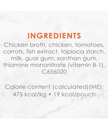 Fancy Feast Creamy Broths Cat Food Complement Chicken & Vegetables - 40 g Pouch (16 Pack) Creamy Chicken & Vegetables 16 - Buy Online on GoSupps.com