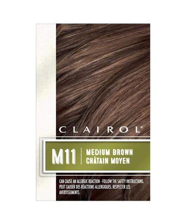 Clairol Natural Instincts Semi-Permanent Hair Dye for Men - M11 Medium Brown - Pack of 3 - Buy Online on GoSupps.com