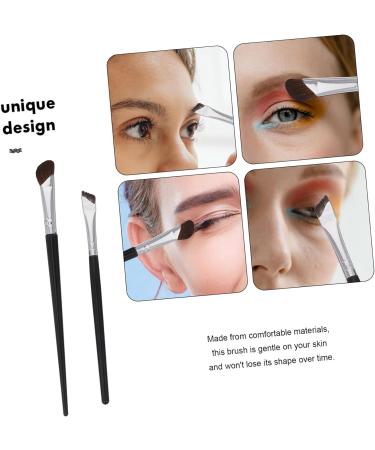 Baluue 4 Pcs Nose Contour Brush Eye Liner Brush Brow Brushes for Eyebrows Concealer Brush under Eye Nylon - Buy Online on GoSupps.com