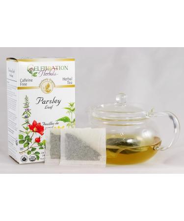 Celebration Herbals Parsley Leaf Tea Bags - 24 Count - Buy Online on GoSupps.com