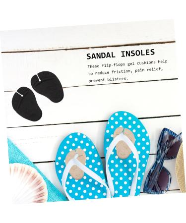 FRCOLOR Toe Pads - 3 Pairs of Forefoot Cushions | Anti-Metatarsal Pads for Women | Comfortable Gel Foot Protectors & Sandal Inserts - Buy Online on GoSupps.com