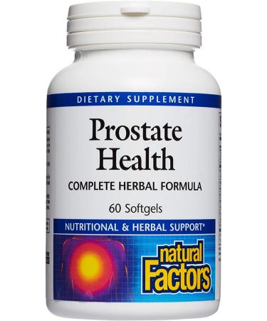 Natural Factors Prostate Health Herbal Formula - 60 Softgels for Optimal Wellness - Buy Online on GoSupps.com