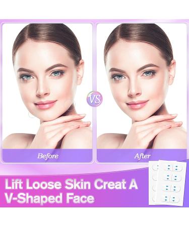 Invisible Face Lift Tape for Instant Facelift - 100 PCS Waterproof Bands for Neck, Eyes, Jowls & Double Chin - Face Lifter Makeup Tape - Buy Online on GoSupps.com