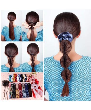 748PCS Hair Accessories Variety Pack for Girls & Women - Scrunchies, Elastic Bands, Hair Clips - Buy Online on GoSupps.com