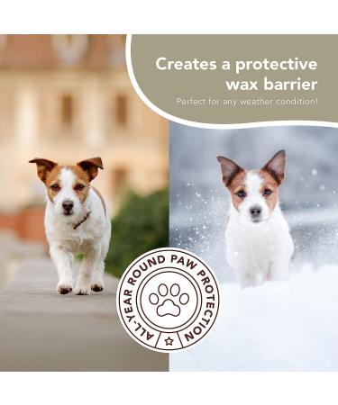 Natural Dog Company PAWDICURE Bundle - Paw Soother + PawTection Dog Paw Balms for Dry, Cracked Pads - Organic & All Natural - 2oz Sticks - Buy Online on GoSupps.com