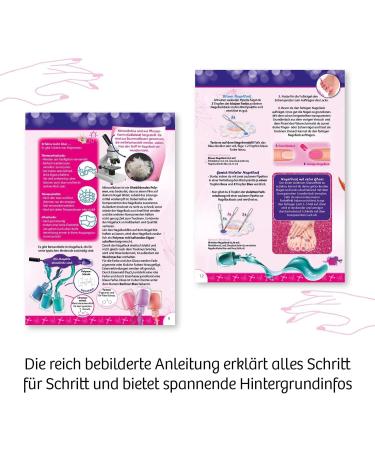 Kosmos 671587 Nail Studio DIY Nail Polish Kit for Kids 8-12 | Complete Nail Design Experiment Box | Perfect Gift for Young Beauties - Buy Online on GoSupps.com