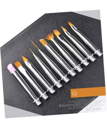 Beaupretty Stripes Set nail decoration brush nail nail brush nail nail painting brush nail brush nail drawng brush kit de manicura liner Para U as 19.5*10cm Golden - Buy Online on GoSupps.com