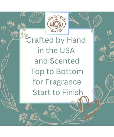 Scented Candle for Home | Way Out West Candles - 12 Oz Eucalyptus Mint Aromatherapy Soy Candle - Long Lasting Home Fragrance | Ideal Gifts for Women - Made in USA - Buy Online on GoSupps.com