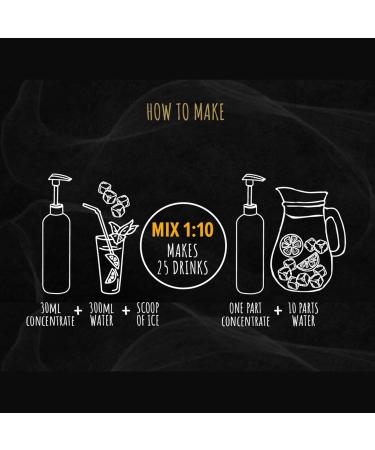 Alchemy Cucumber Mint Iced Tea Cordial Syrup Concentrate - 750ml for Cocktails & Mocktails - Buy Online on GoSupps.com