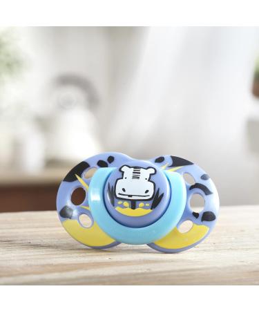 Tommee Tippee Closer to Nature Fun Pacifier 6-18 Months 2 Count - Random Colors - Buy Online on GoSupps.com