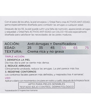 L'Oreal Paris L s Age Specialist Calcio Anti ripples for day 50 ml - Buy Online on GoSupps.com