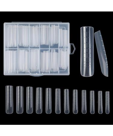 Duals Forms Acrylic Nail System UV Gel Nail Mold Full Cover Fasle Nail Tips Nail Form French Extension Tips Stickers Duals Forms Nail Mold For Uv Gel For Toes Multi-Color - Buy Online on GoSupps.com