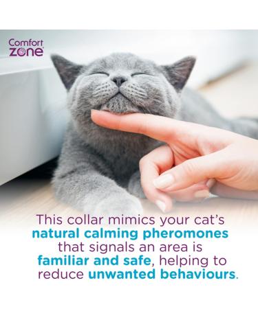 Buy Pheromone Calming Collar for Cats - Stress Relief & Behavior Control (2-Pack) - Buy Online on GoSupps.com