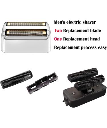2PACK Replacement Foil and Cutters Compatible with BaBylissPRO Barberology Cordless Metal Double Foil Shaver FXFS2 (FOILFX02) (Silver) Silver/2pc - Buy Online on GoSupps.com