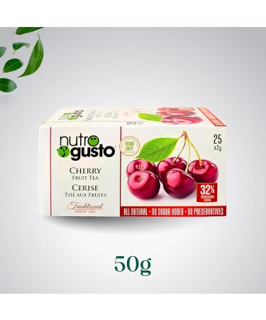 NutroGusto Tea Cherry 50 g - Buy Online on GoSupps.com