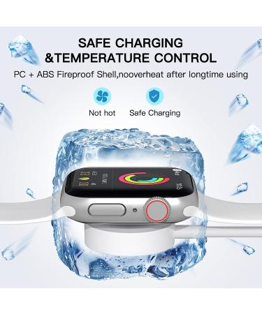 Apple Watch Charger | Magnetic Charging Cable for Watch Series 8/7/6/SE/5/4/3/2 | Portable Wireless Charger (3.3ft) - USB Charging Cord - Buy Online on GoSupps.com