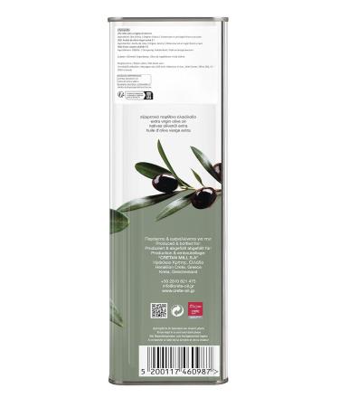 Chrisanthi Extra Virgin Olive Oil from Crete - Premium Quality Cold Extracted 5L Canister - Best International Shipping - Buy Online on GoSupps.com